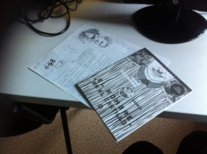 Taller de fanzines, mayo de 2016